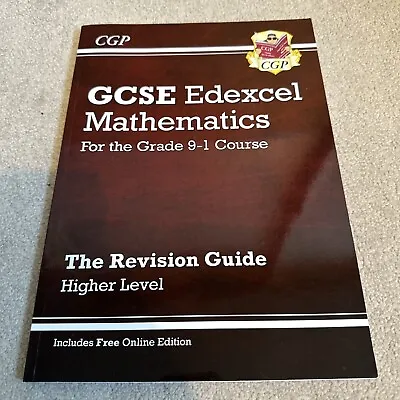 New GCSE Maths Edexcel Revision Guide: Higher Inc Online Edition Videos &... • £2.50