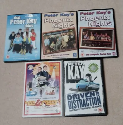 Peter Kay's Complete Phoenix Nights: Series 1 And 2 Max + Paddy Road 6 DVD Set • £29.99