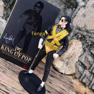 Gift Michael Jackson King Of Pop Doll Figure Memorial 13  Statue Collection Rare • $65.23