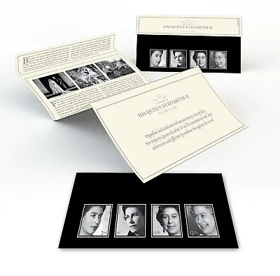 In Memoriam: Her Majesty The Queen Stamps Presentation Pack By Royal Mail. • £7.30