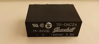 Grayhill 70-OAC24 I/O Module 15-30 VDC 140 VAC 3.5 Amp • $8