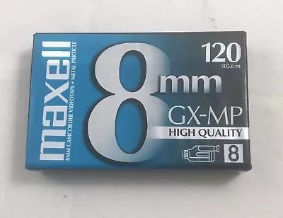 Maxell 8mm Gx-mp High Quality 120 Camcorder Video Cassette Tapes - 281010 • $9.99