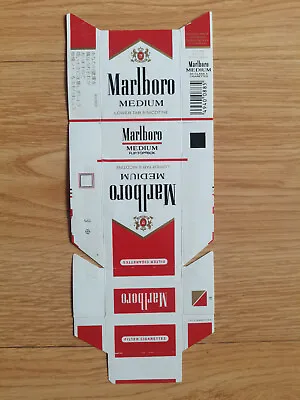 Opened Empty Cigarette Hard Pack--84 Mm-Japan-Marlboro • $2