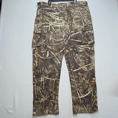 Game Winner Cargo Pants Advantage Max 4 HD Grass Land Camo Duck Hunting Adult XL • $18.90