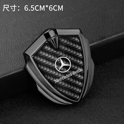 3D Metal Car Body Emblem Sticker Side Fender Rear Trunk Badge For Mercedes Benz • $11.99