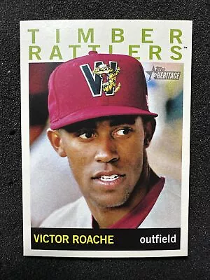 VICTOR ROACHE #14 2013 Topps Heritage Minor League Edition QTY Rookie/Prospect • $1.49