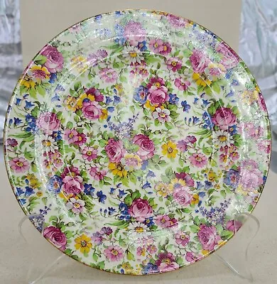 OLD Royal Winton Grimwades Summertime Chintz 8  Salad Plate No Chips • $22.99