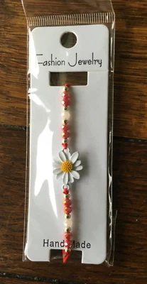 £0.99 • Buy Daisy Chain Bracelet - Handmade