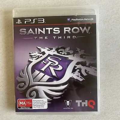 Saints Row ~The Third~ For Sony PS3 / PlayStation 3 • $6