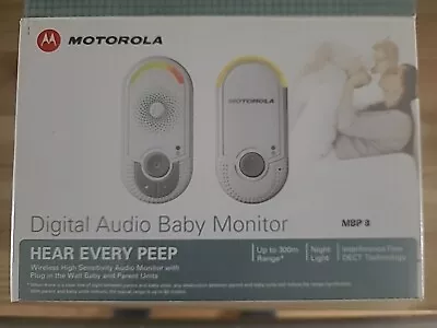 Motorola MBP8 Digital Audio Baby Monitor • £11.99