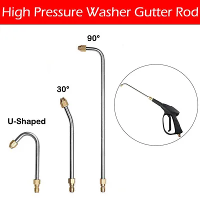 High Pressure Washer Gutter Cleaner Attachment For Lance/Wand 1/4  Quick Connect • $14.99
