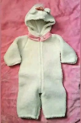 DISNEY STORE Aristocats MARIE Size 12-24 Mos Soft Plush Romper Costume • $40