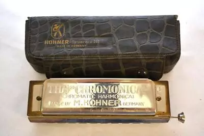 Vintage Hohner Chromonica 260 Made In Germany Chromatic Harmonica • $4.95