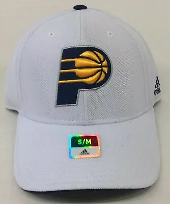 NBA Indiana Pacers Adidas Adult Structured Flex Fit Cap Hat Style #M660Z NEW! • $22.99