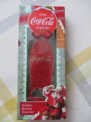 Coca Cola Magnetic Glitter Bottle Opener • £5