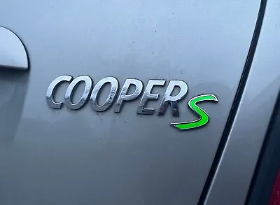 £6.12 • Buy Accent Logo Emblem S Sticker For Mini Cooper S R54 R55 R56 R57