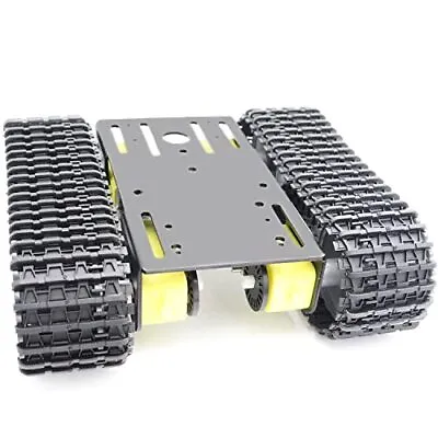Metal Smart Robotic RC Tank Chassis Kit With 4pcs DC TT Motors For Arduino UN... • $39.60