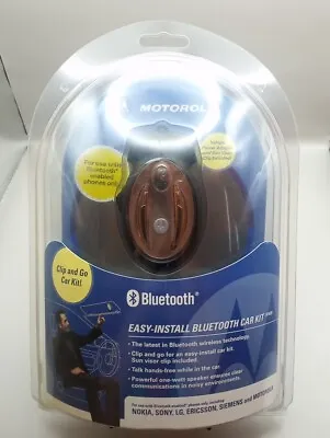 NEW Motorola Easy-Install Bluetooth Car Kit HF820- Nokia Sony Ericsson More • $24.99