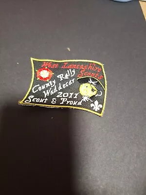 Scout Badge Uk West Lancashire COUNTY RALLY 2011 • £1.50