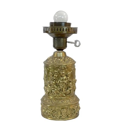 $23.96 • Buy Vintage Table Lamp Figural Children Shakespeare Festival Cherub