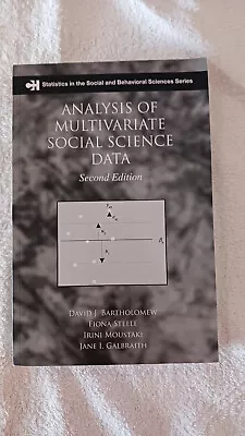 Analysis Of Multivariate Social Science Data Second Edition (Chapman & Hall/CR • $29.95