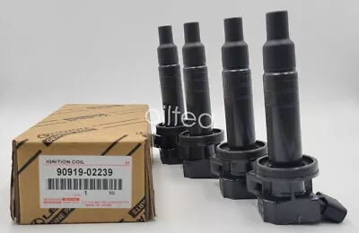 Authenticity Guarantee 4x Ignition Coils 90919-02239 For Toyota Corolla Celica • $85.99