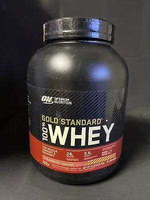 Optimum Nutrition 1054573 5 Lb Strawberry Banana Whey Protein Powder • $70