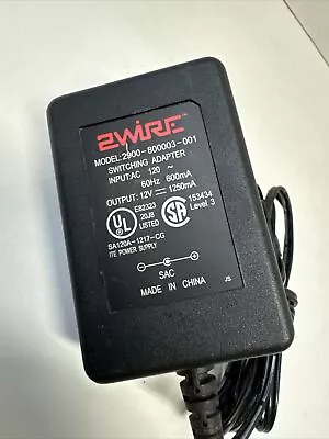 2Wire 2900-800003-001 12V 1250mA Power Supply Switching Wall Adapter For Modem • $11.49