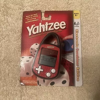 2011 Yahtzee Handheld Electronic Game Carabiner Edition 1734 - New Hg35 • $34.25
