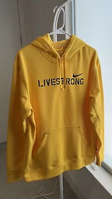 Nike Livestrong Yellow Hoodies Size L • $15