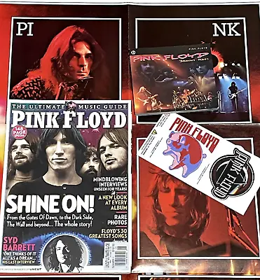 Pink Floyd DSM Poster Magazine Booklet Sticker All In Great Shape! • $11.99