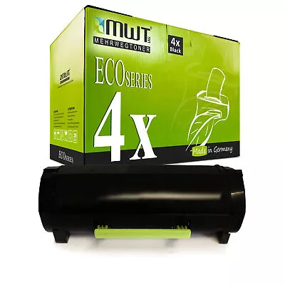 4x Eco Cartridge Replaces Lexmark 24B6035 • £154.67