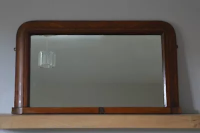 £20.10 • Buy Victorian Walnut Over Mantle Mirror