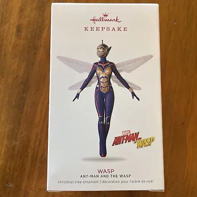 2018 Hallmark Keepsake Marvel Ant-Man THE WASP Christmas Ornament NIB • $17