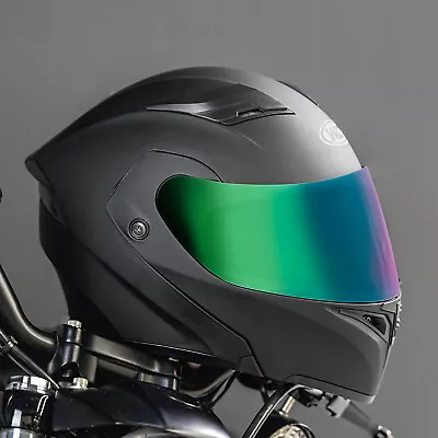 Motorcycle Helmet DOT Modular Full Face Dual Visor Flip Up Helmet+Colored Lenses • $64.99