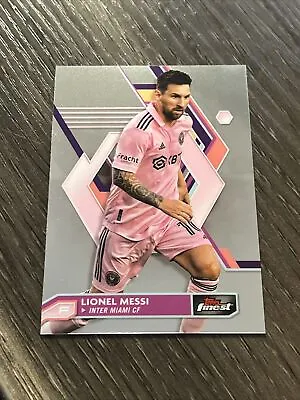 2023 Topps Finest MLS #1 Lionel Messi Inter Miami CF • $8.99