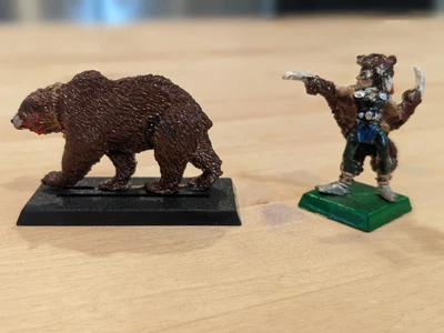 $10 • Buy Warhammer Wood Elf Beastmaster - Bear