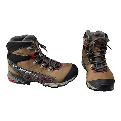 LA SPORTIVA Nucleo High GTX Womens Size 10 Hiking Boots Waterproof Leather • $69.99