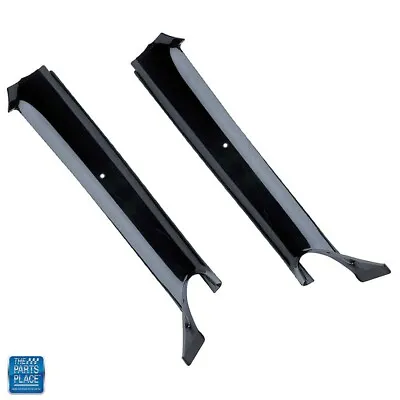 1967 Camaro Firebird Pillar Post Pads Black Convertible Pair • $153.42