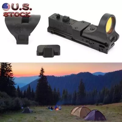 C-MORE Red Dot Reflex Sight Railway Tactical Scope Adjustable Optics Scope Sight • $50.69