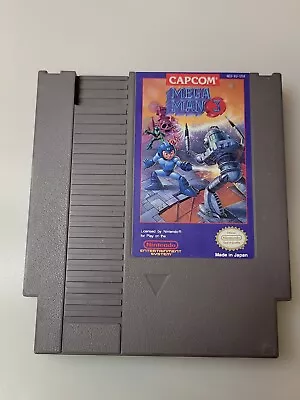 Mega Man 3 (Nintendo NES 1990) Cartridge Clean Works! Authentic! • $33.99