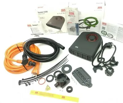 DEFA Termini 2100W Car Interior Fan Heater Set 430061+460961+460939 5m+2m Cables • $480