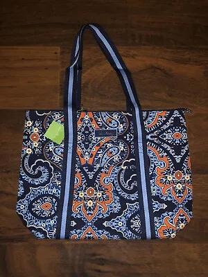 Vera Bradley MARRAKESH COOLER TOTE Large Picnic Lunch Zippered Travel Bag NWT • $66.50