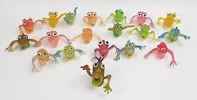 Vintage Monster Finger Puppets Dinosuar Dragon Rubber Jiggler Toys Mixed Lot X19 • $32