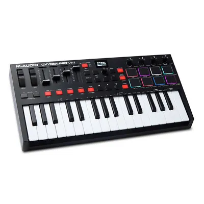 M-Audio Oxygen Pro Mini USB MIDI Performance Controller Keyboard  • £99.07