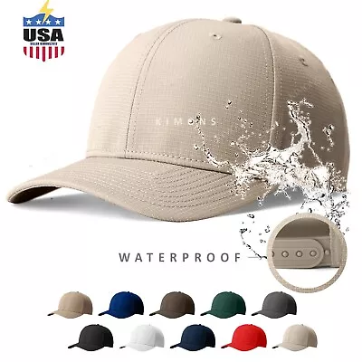 Waterproof Trucker Hat  Micro Summer Mesh Baseball Cap Snapback Hat Men Women I • $9.95