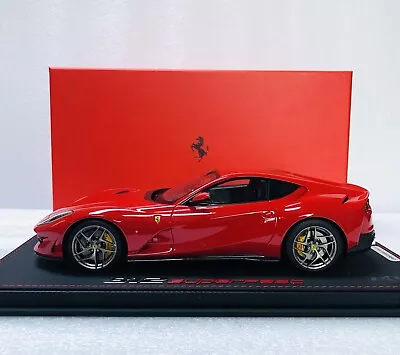 1/18 BBR Ferrari 812 Superfast 2017 Rosso Corsa 322 Limited Edition With Case • $595