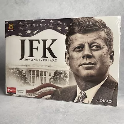 JFK Kennedy 50th Anniversary  DVD Box Set New Sealed 6 X Region 4 Free Postage • $49.99