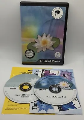 QuarkXpress 6.1 + 6.5 Updater MAC Full Version With Product Code • $47.99