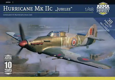 Arma Hobby 40006 1:48 Hawker Hurricane Mk.IIc 'Jubilee' • £40.49